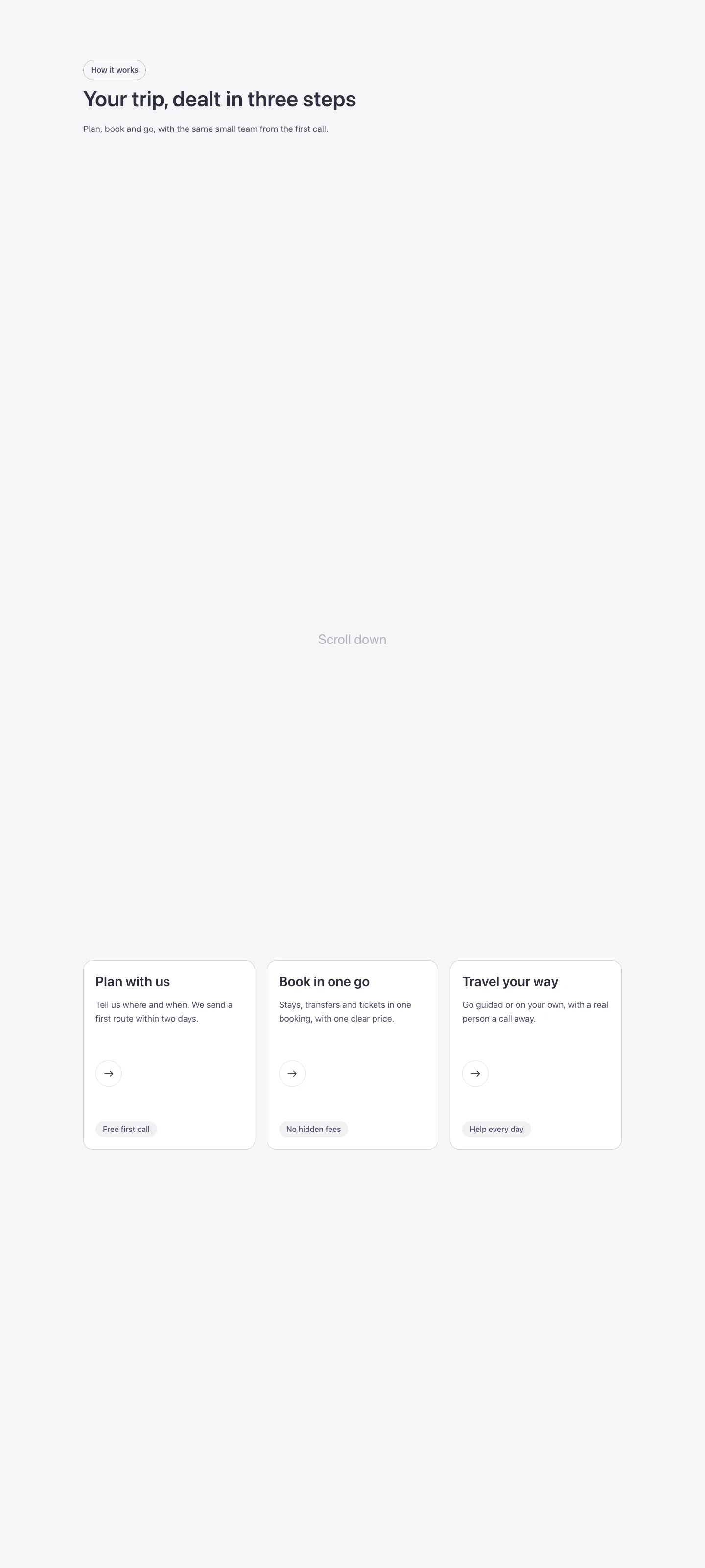 Cards · Deck, desktop at 1440px wide