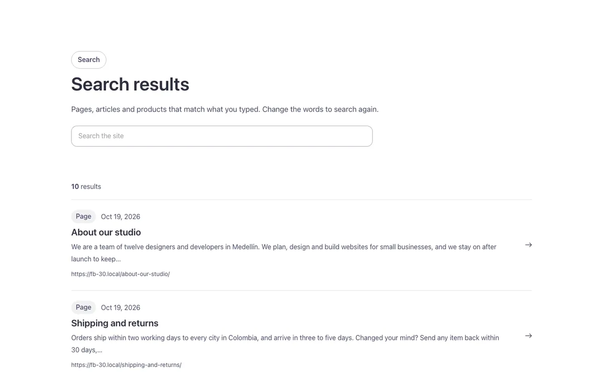 Blog · Search results