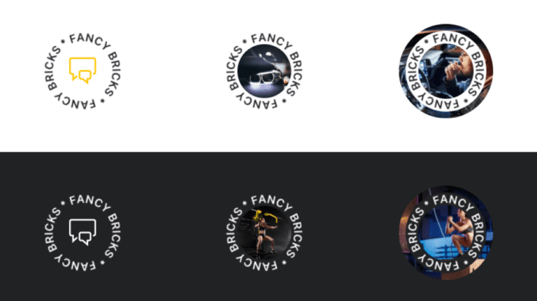 Circular text Bricks Builder