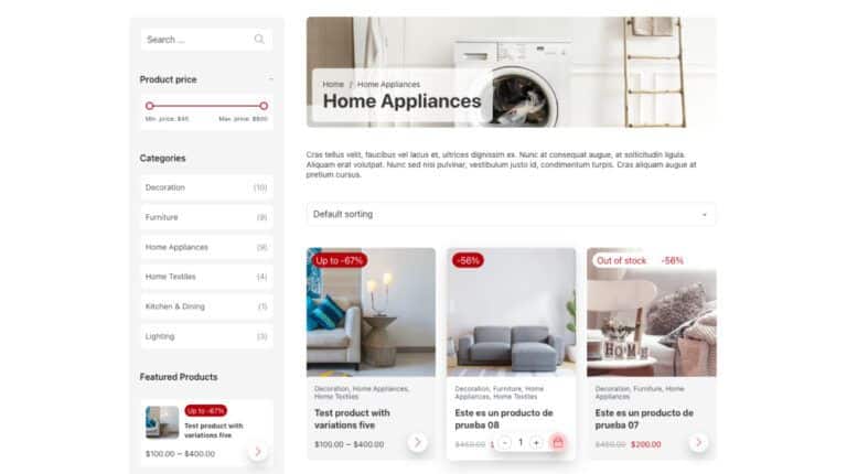 Woocommerce archive template bricks