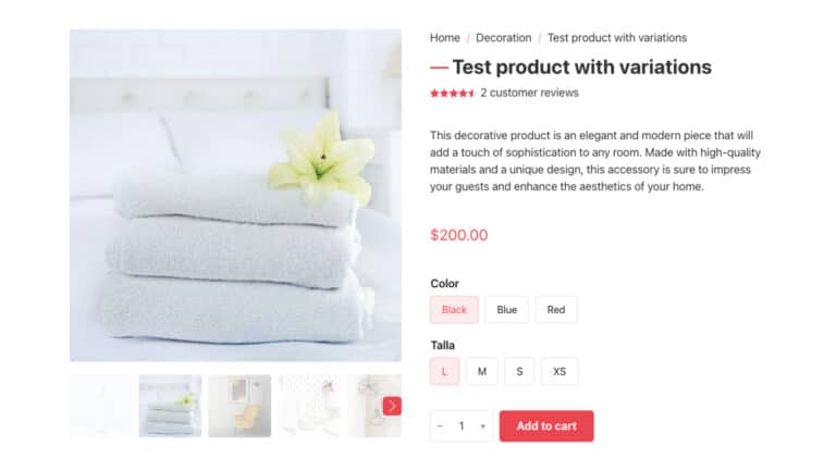 Woocommerce single product - Bricks builder template