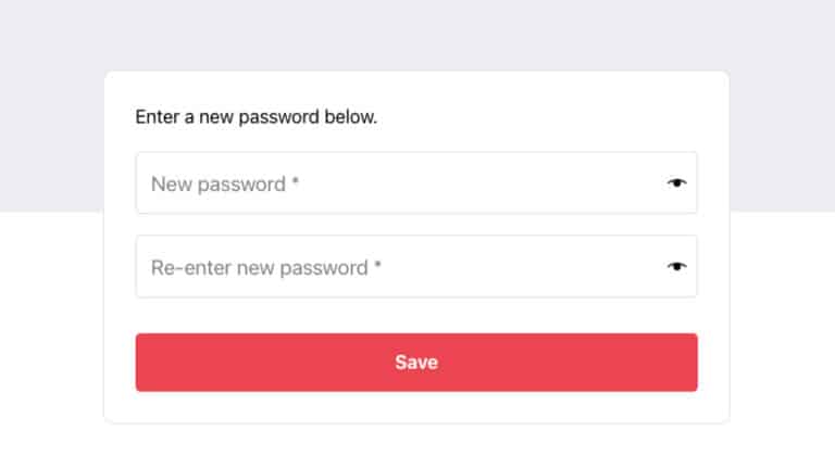 Woocommercereset password Bricks Builder