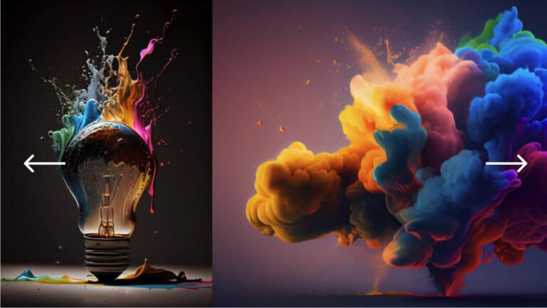 Image slider auto width