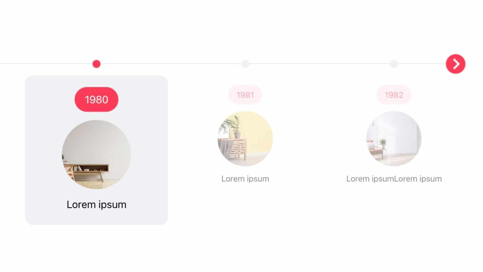 Timelines Javascript Slider Cards Timeline Archives - Fancy Bricks