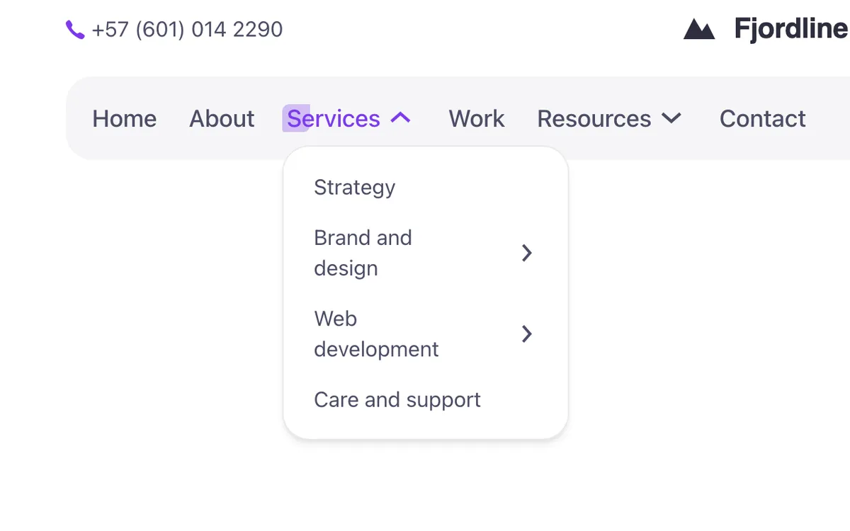 Preview of the two rows template: a two-row header for Bricks Builder with a centered logo and call-to-action on top, and the menu and social links in a soft band below