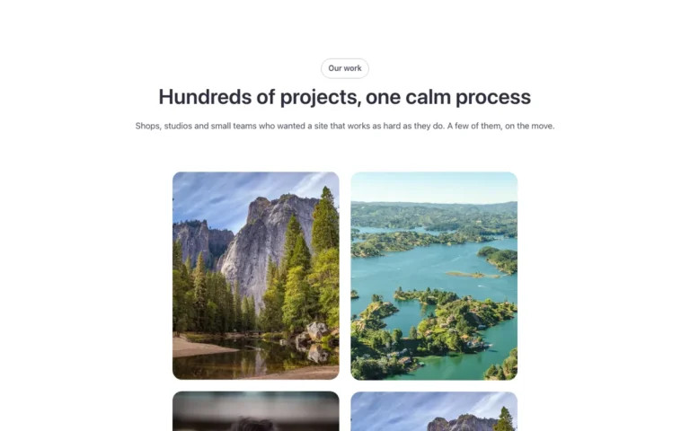 Preview of the marquee wall straight template: a marquee photo wall for Bricks Builder with scrolling columns of photos, built on the native FBK Marquee